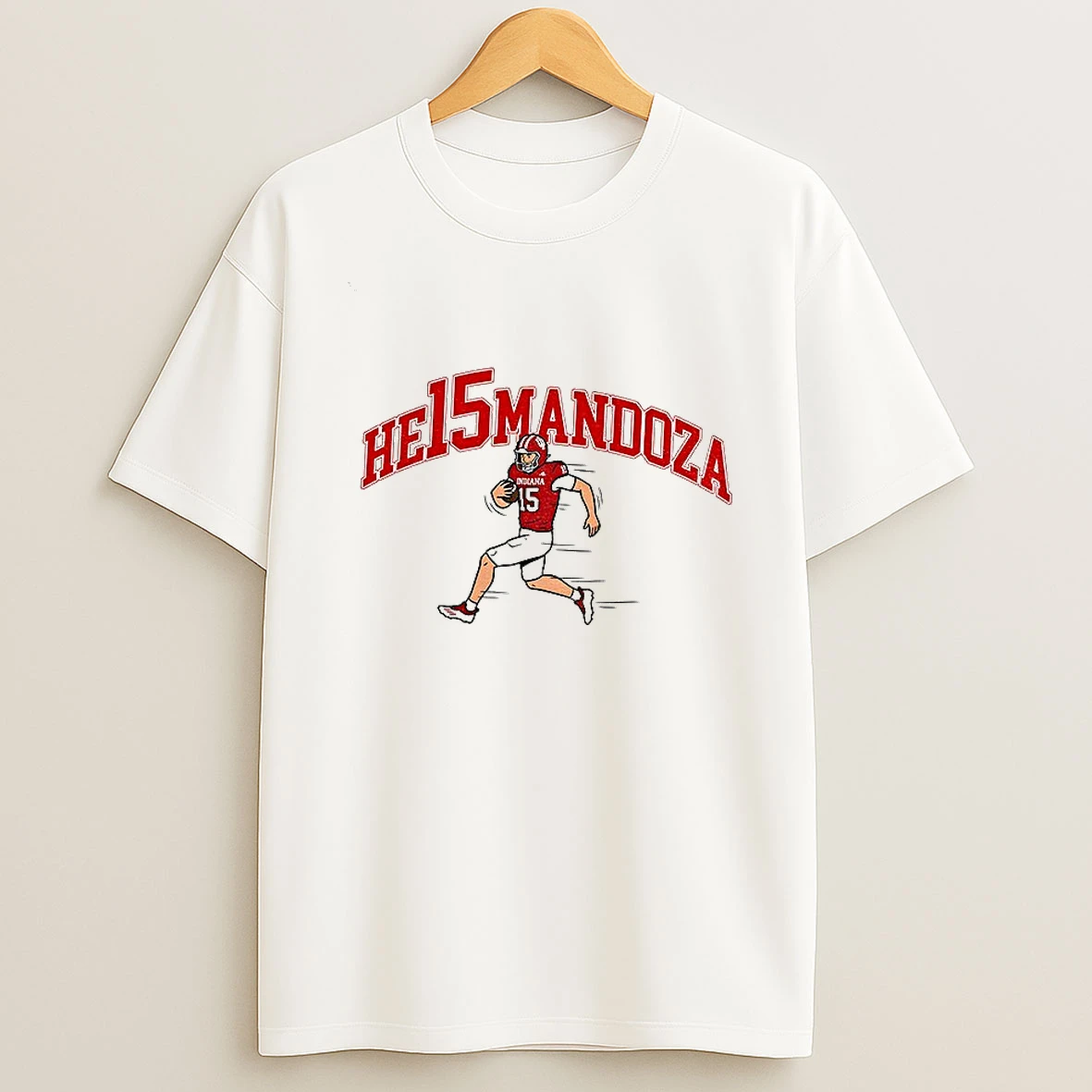 Fernando Mendoza He15man Indiana Hoosiers Football 2025 T Shirt