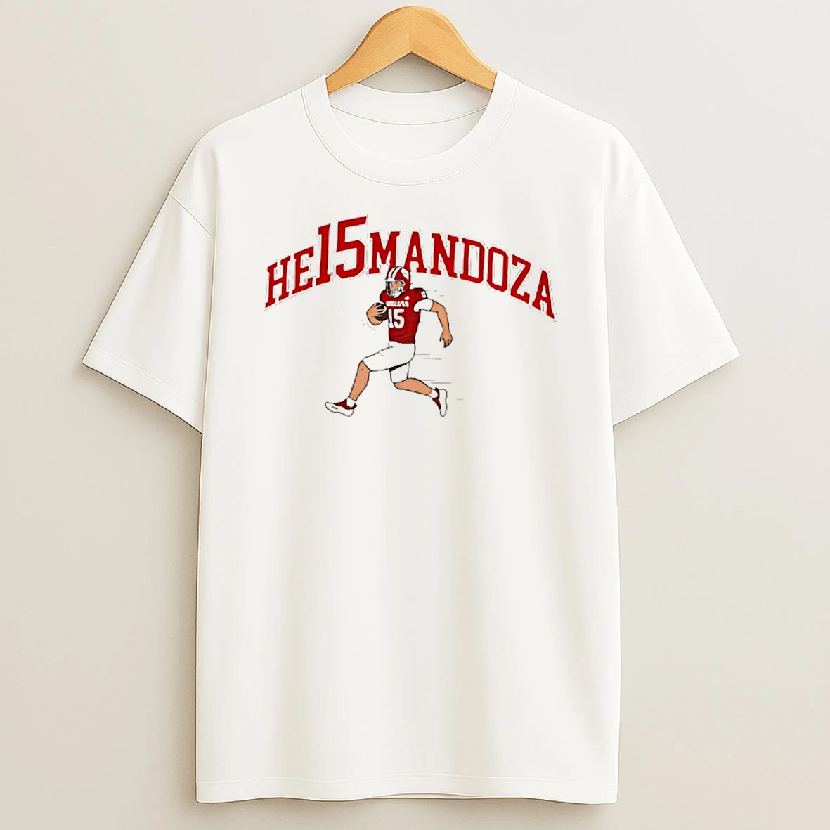 Fernando Mendoza He15man Football T Shirt