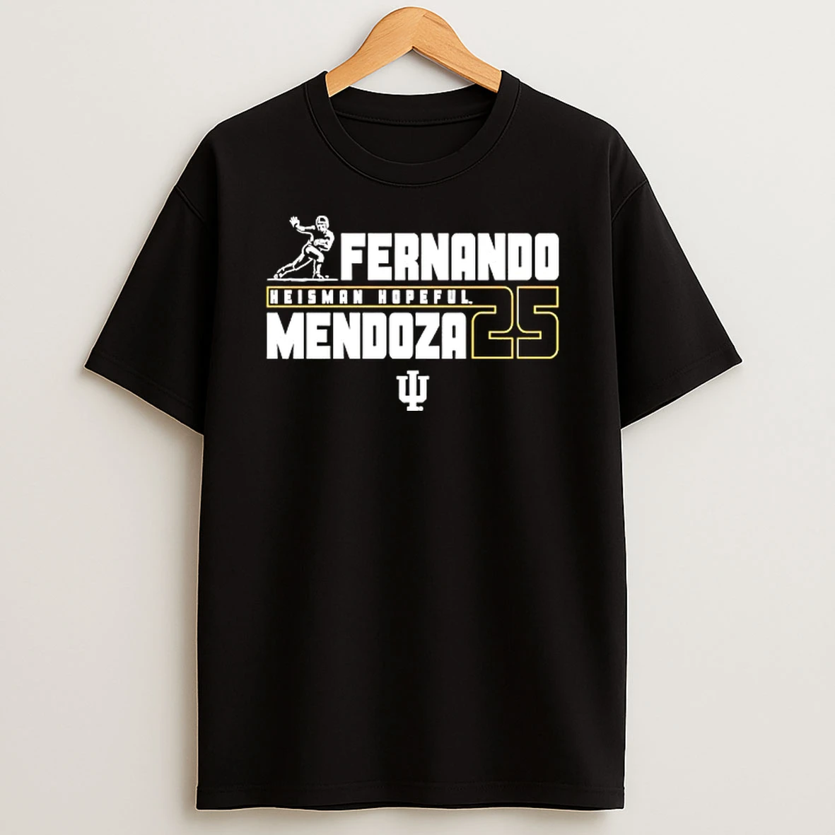 Fernando Mendoza Heisman Hopeful 2025 Indiana Hoosiers T Shirt
