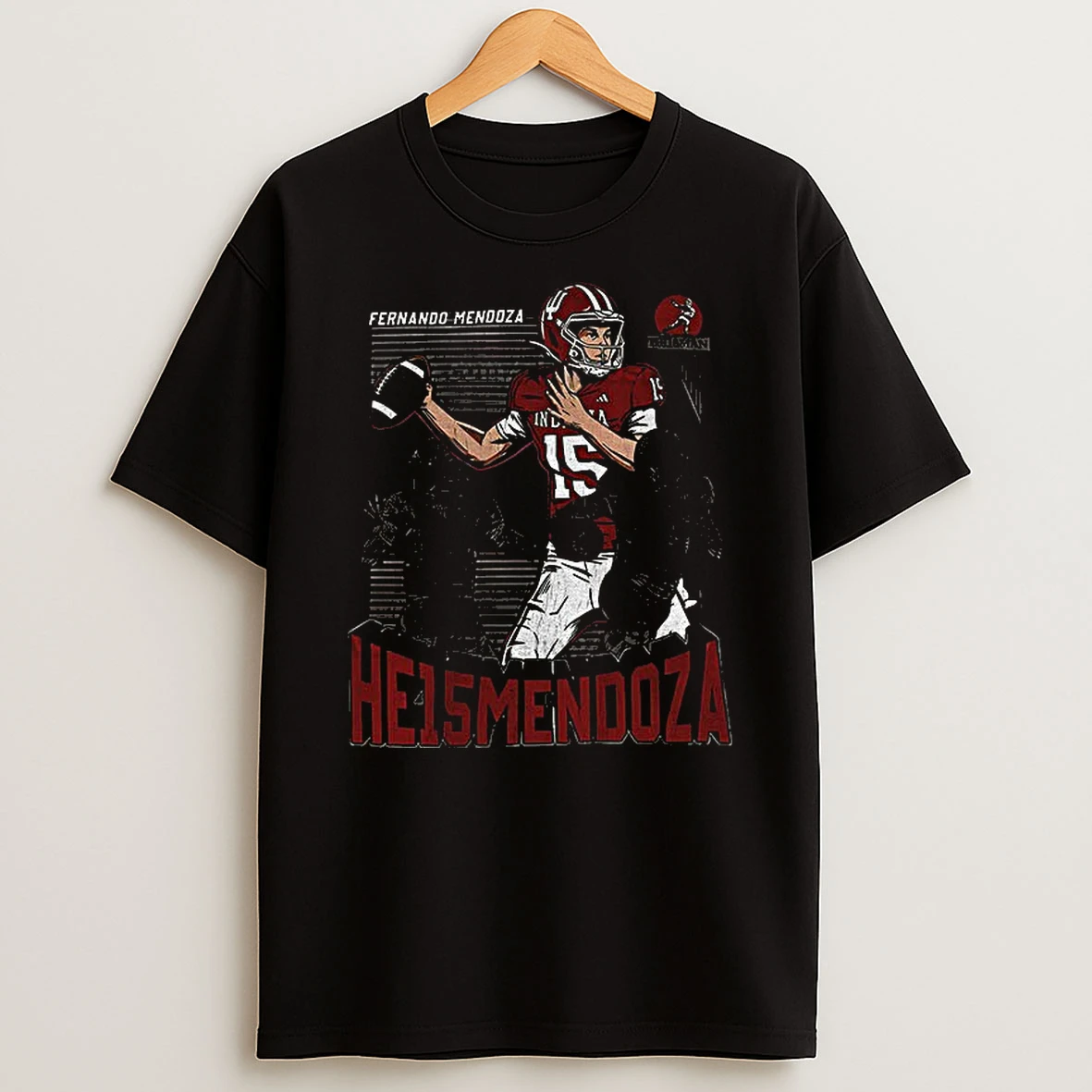 Fernando Mendoza Heisman Indiana Hoosiers Football Nfl 2025 Graphic Vintage T Shirt