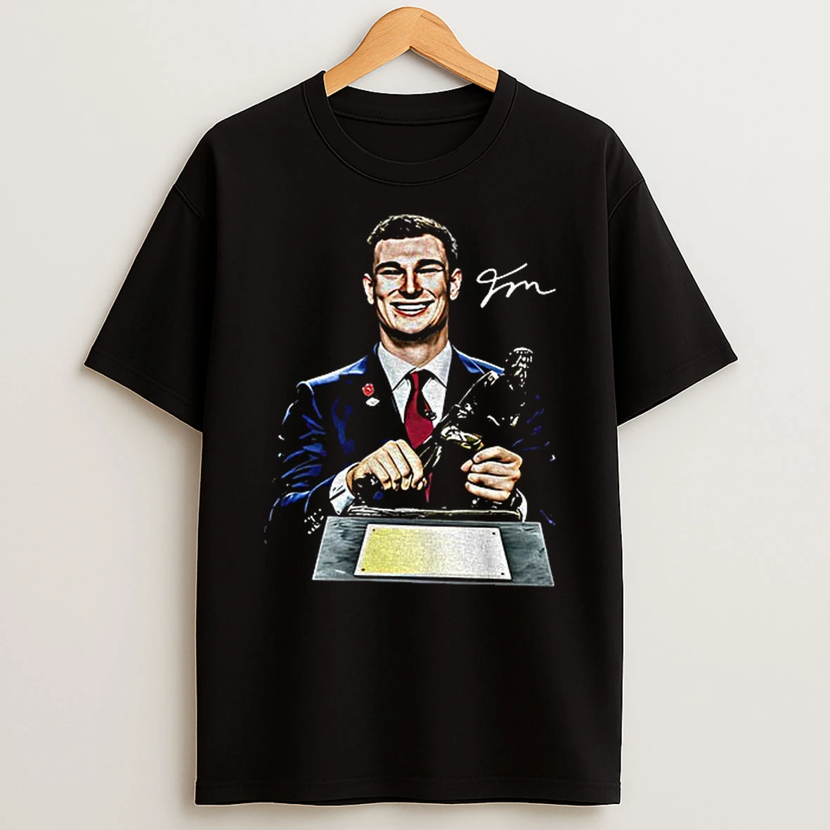 Fernando Mendoza Heisman Signature T Shirt