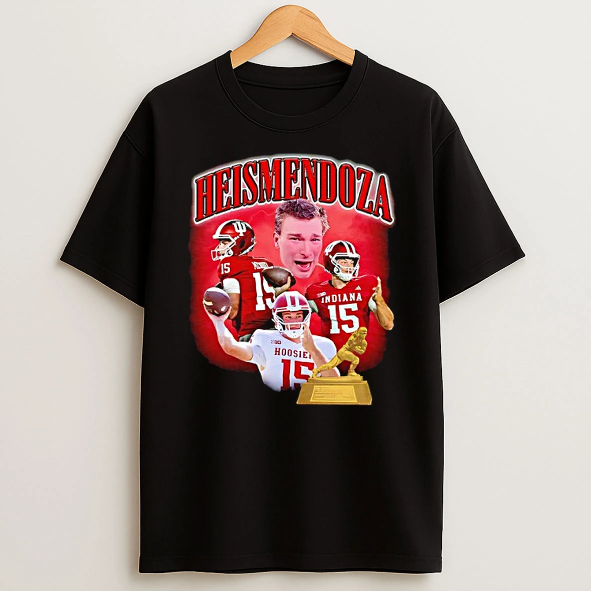 Fernando Mendoza Heismendoza Indiana Hoosiers Quarterback T Shirt