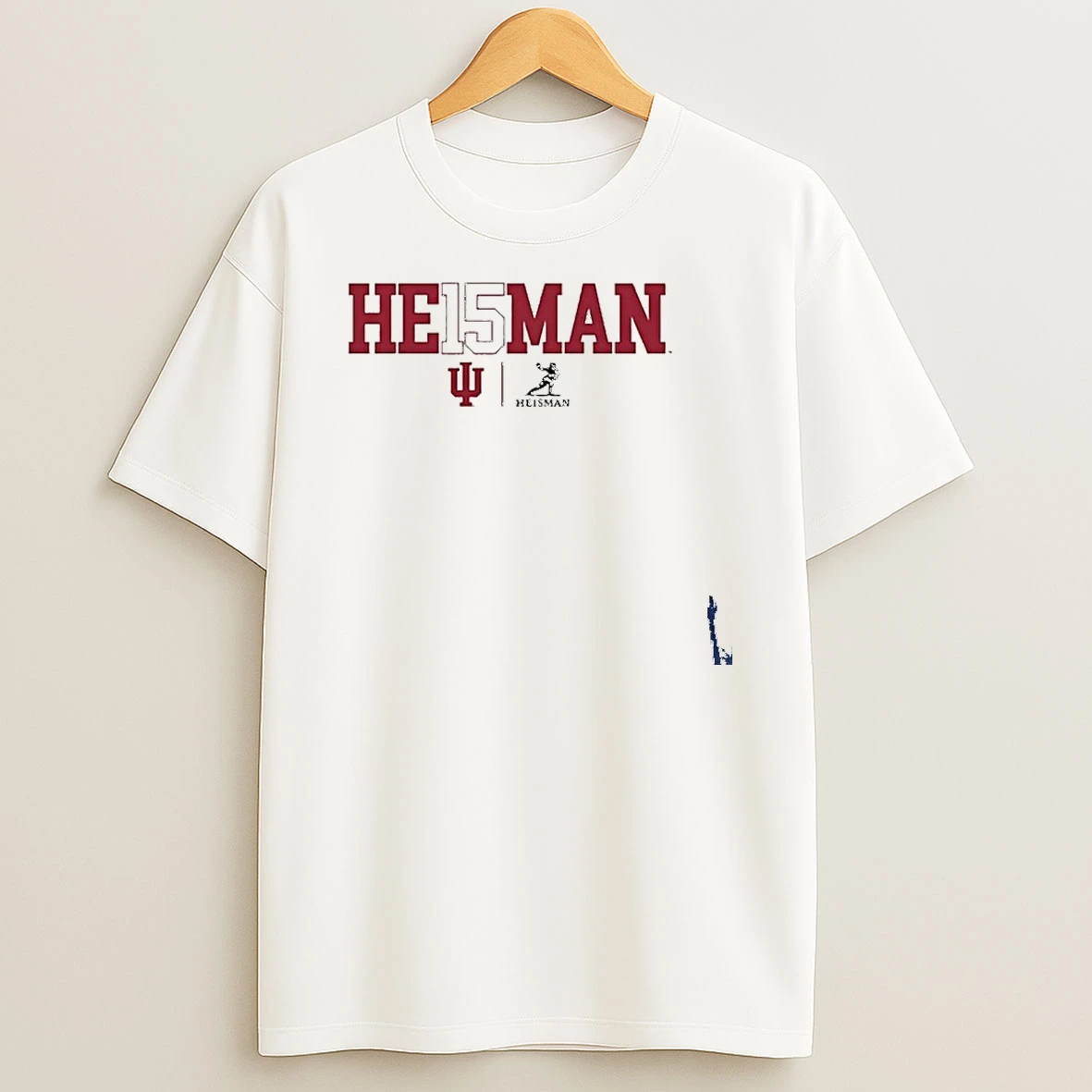 Fernando Mendoza Iu Football 2025 Heisman Trophy Winner Text T Shirt