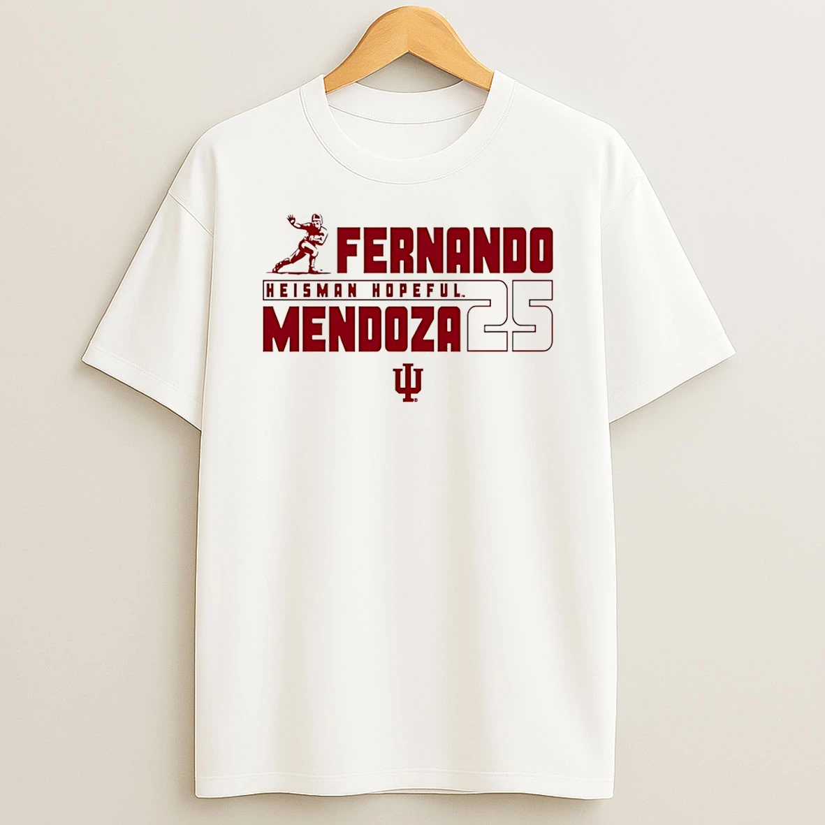 Fernando Mendoza Indiana Hoosiers Heisman Hopeful 25 T Shirt