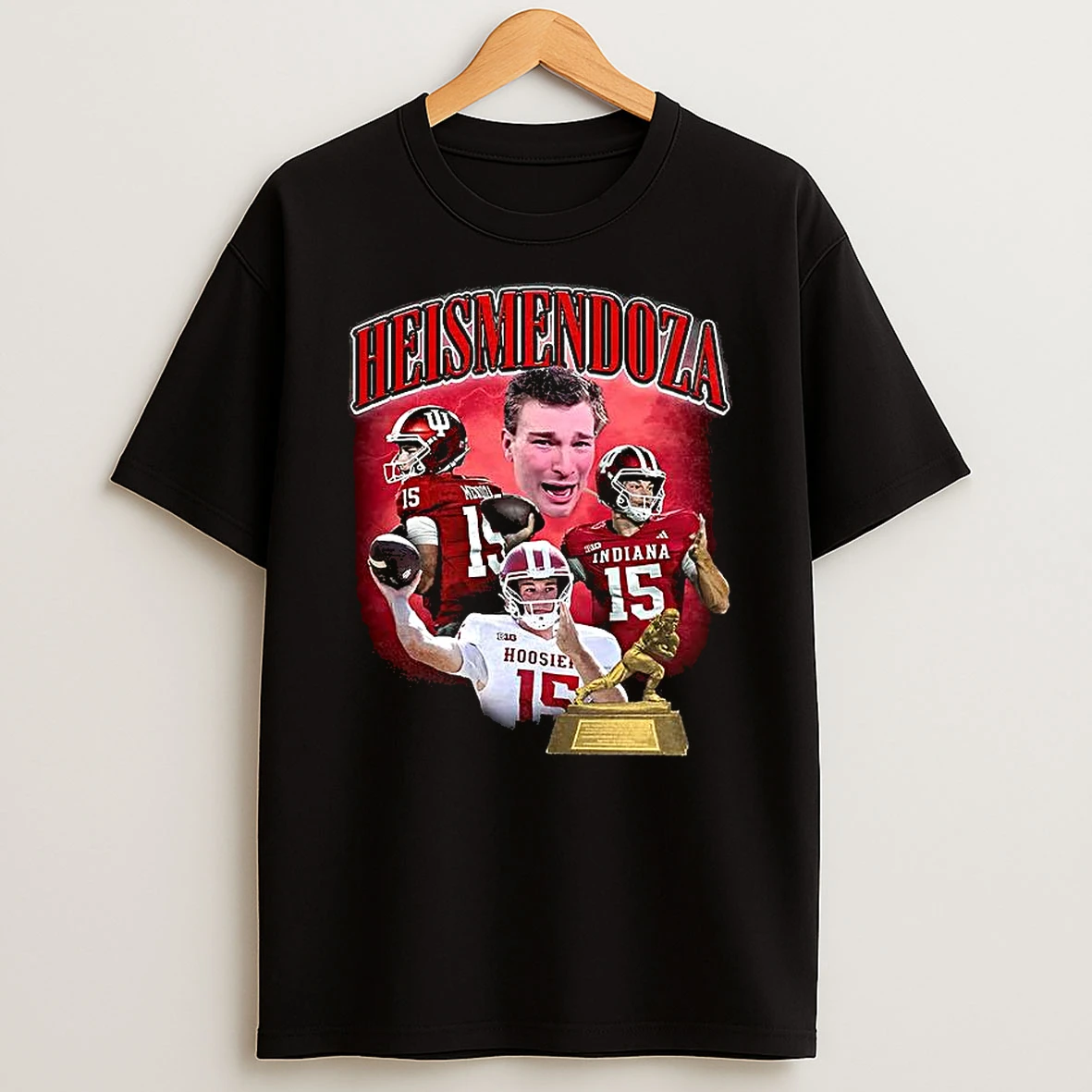 Fernando Mendoza Indiana Hoosiers Nfl Heismendoza Trophy Graphic T Shirt