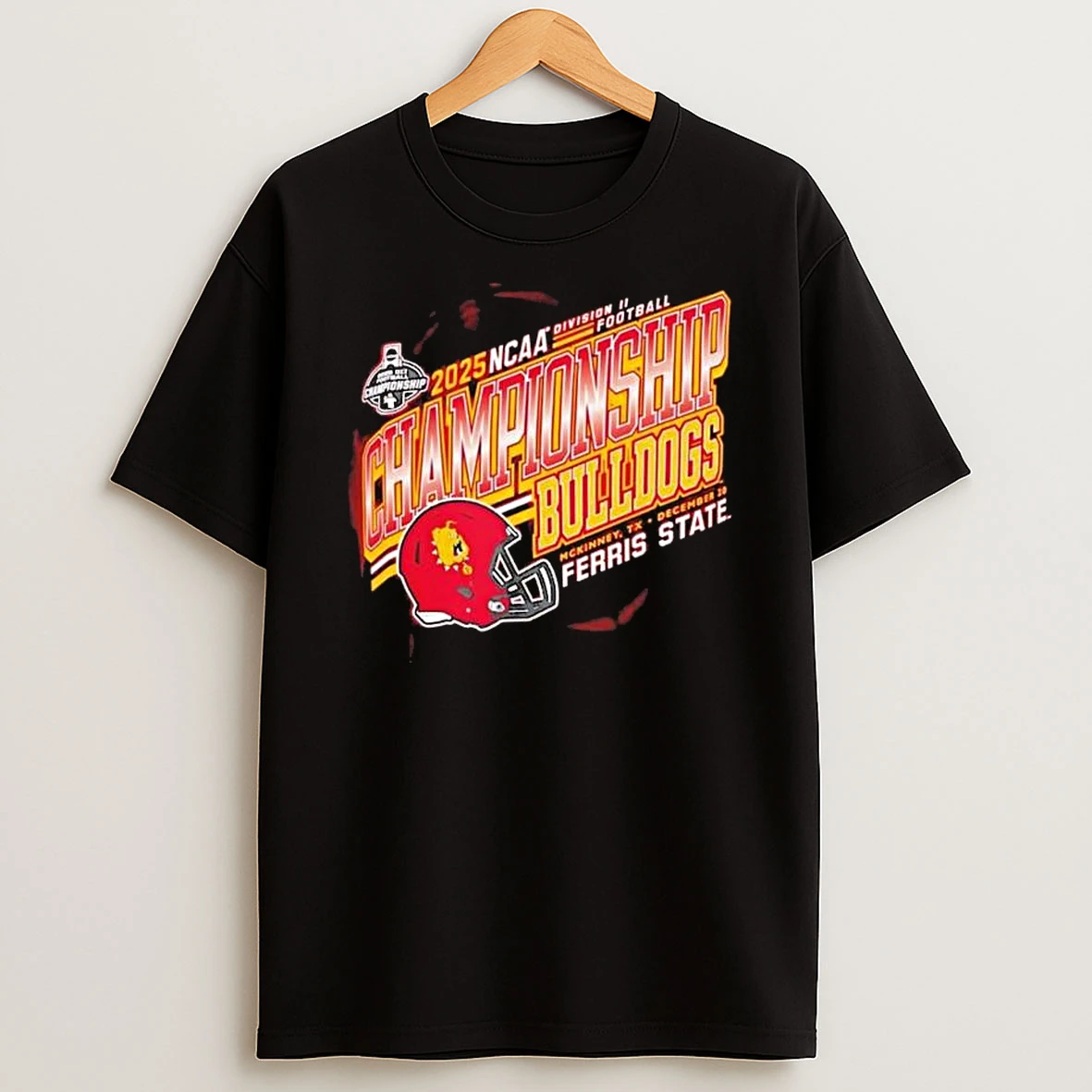 Ferris State 2026 Ncaa Division Ii Football Championship Game T Shirt