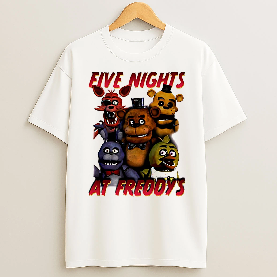 Five Nights At Freddys Cartoon T Shirt
