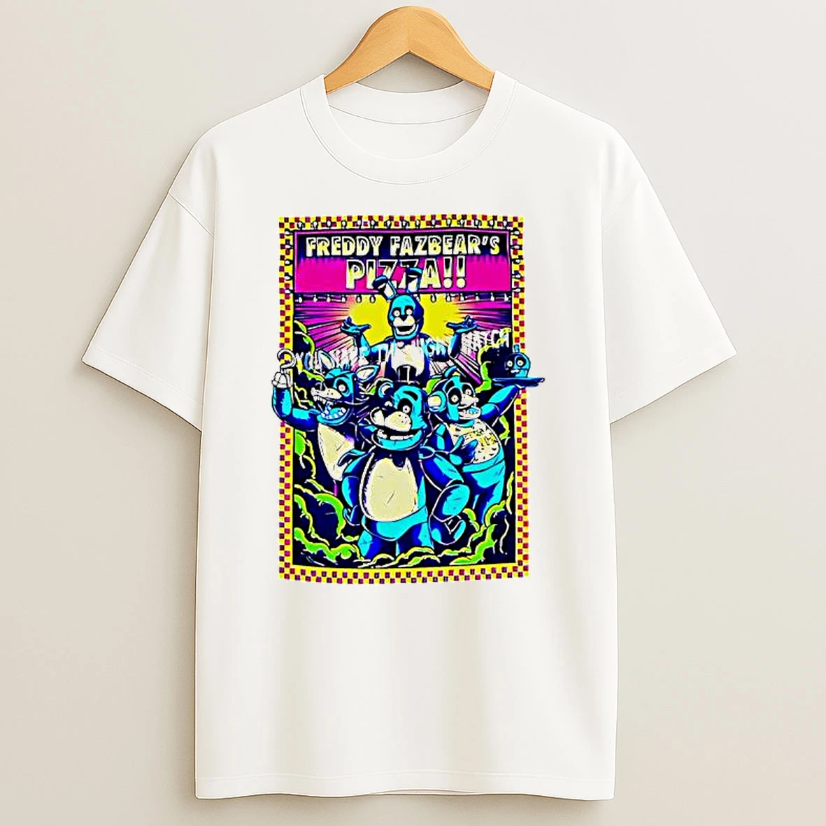 Five Nights At Freddys Freddy Fazbears Pizza T Shirt