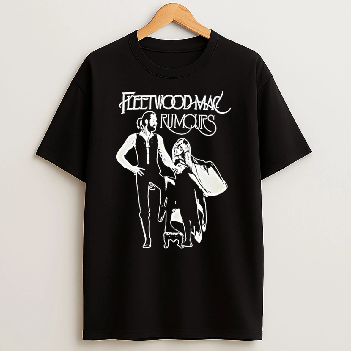 Fleetwood Mac Rumours Black T Shirt