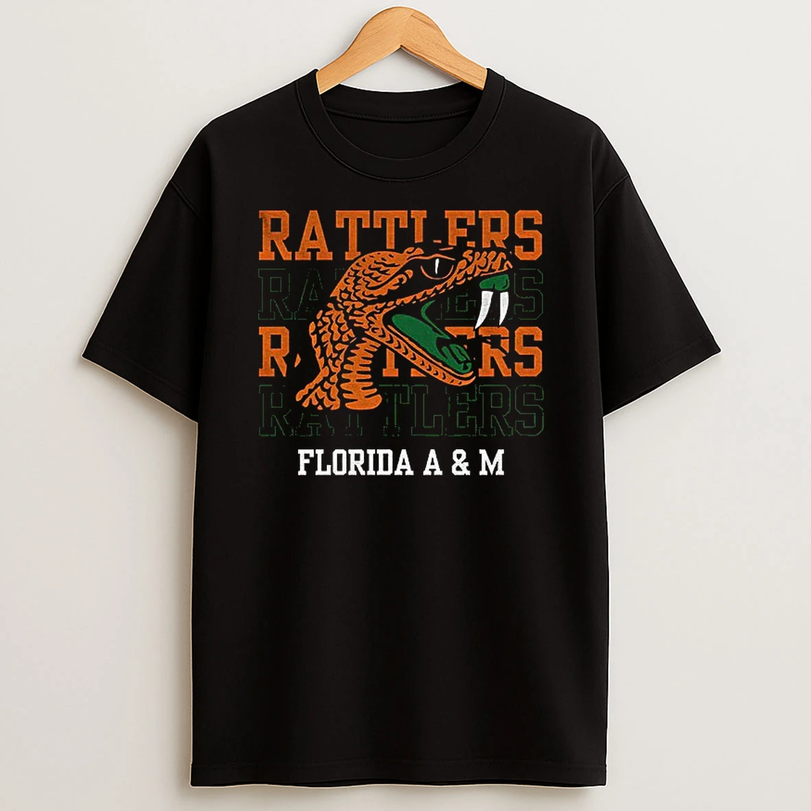 Florida Am University Rattlers Personalized College Game Day Logo T Shirt