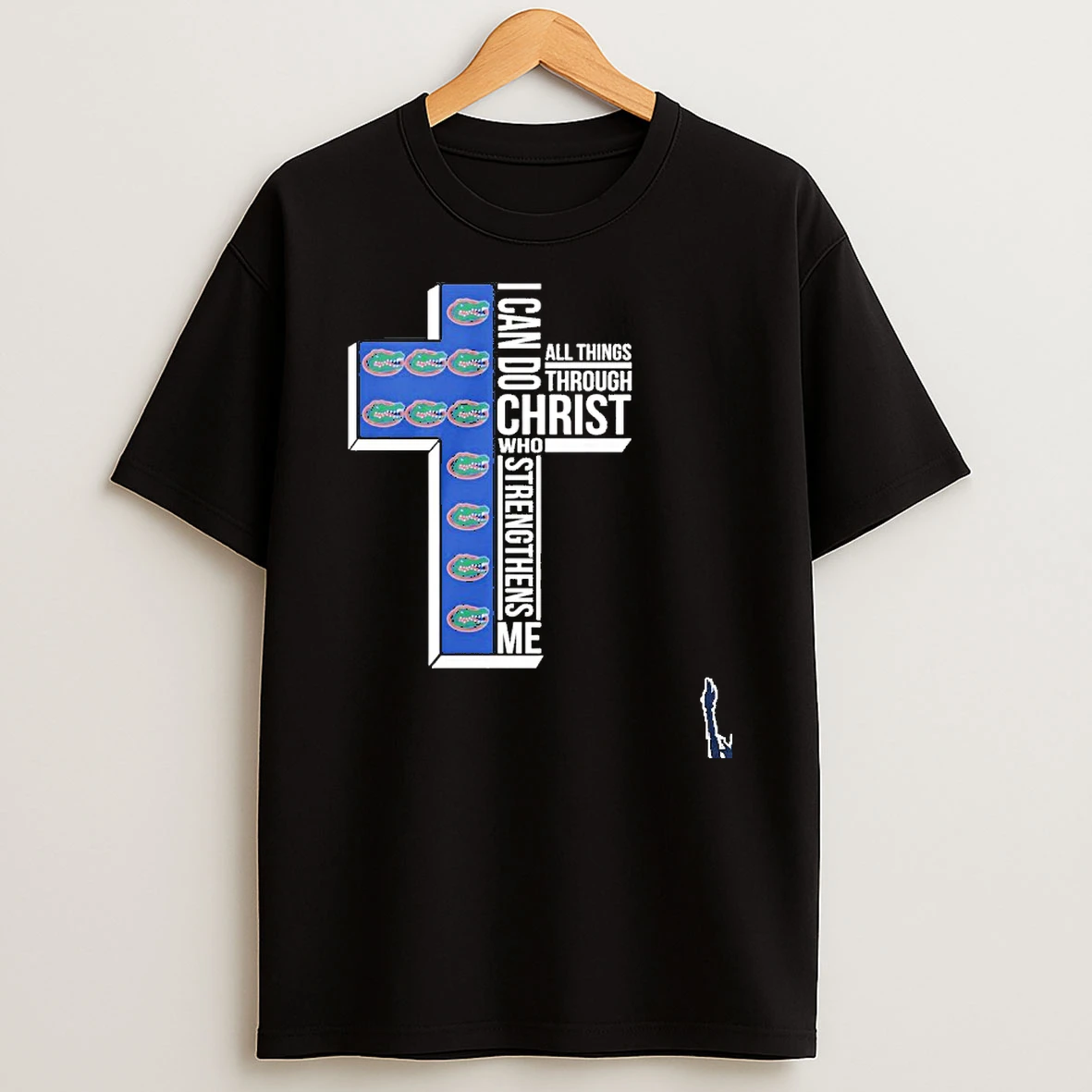Florida Basketball Logo I Can Do All Things Through Christ Who Strengthens Me T Shirt