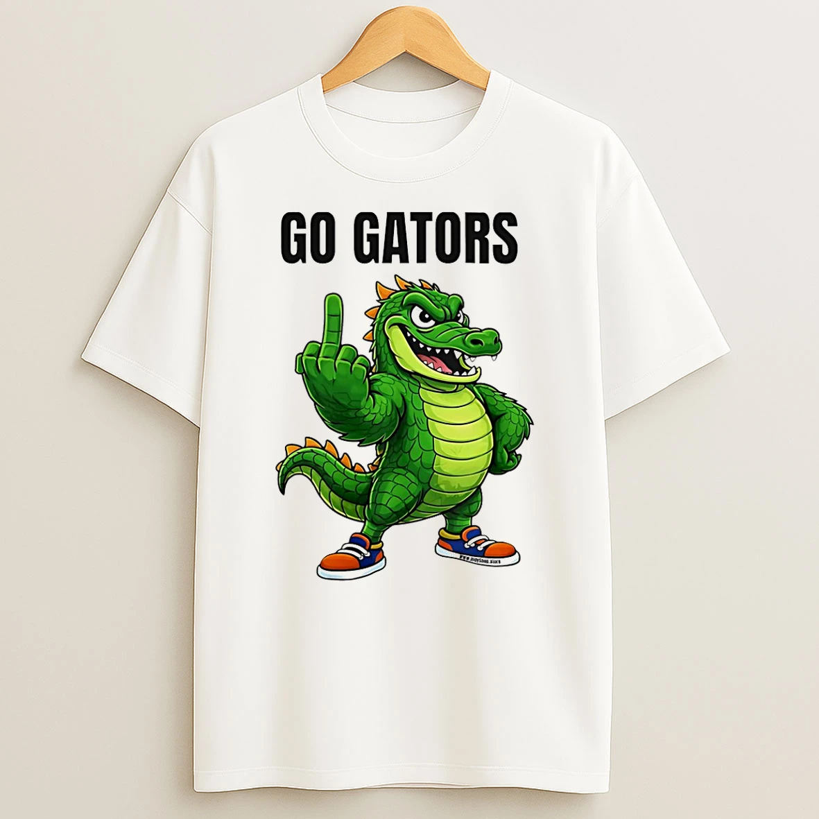 Florida Gator Middle Finger Go Gators Mascot T Shirt