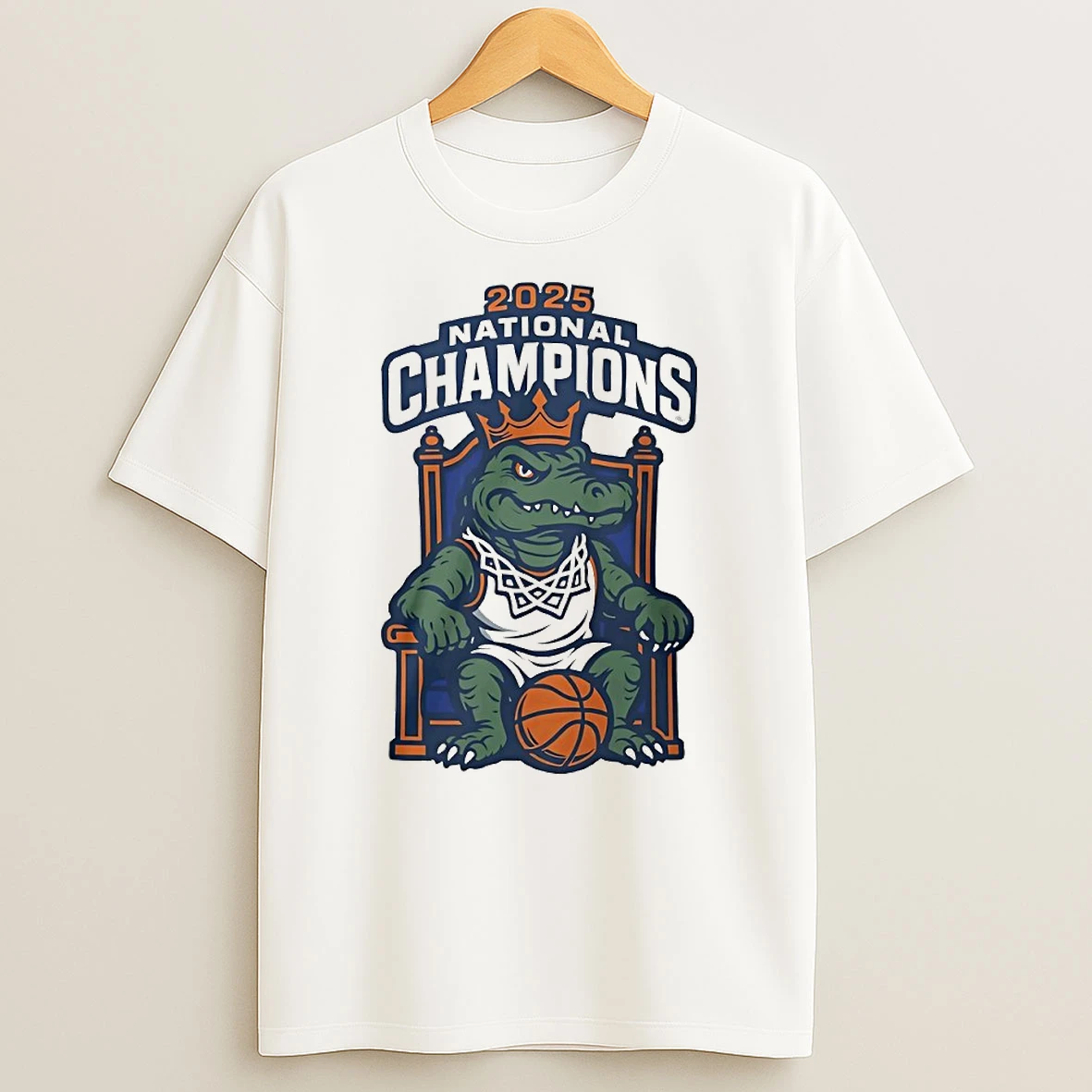 Florida Gators Basketball National Champions 2025 Circle T Shirt