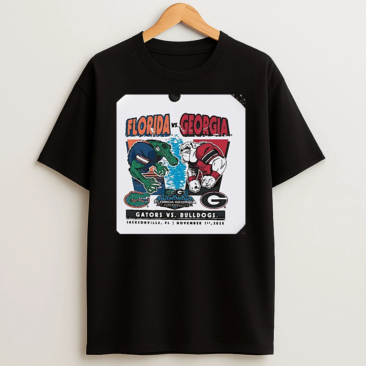 Florida Gators Vs Georgia Bulldogs 2025 Rivalry Gameday Christmas T Shirt