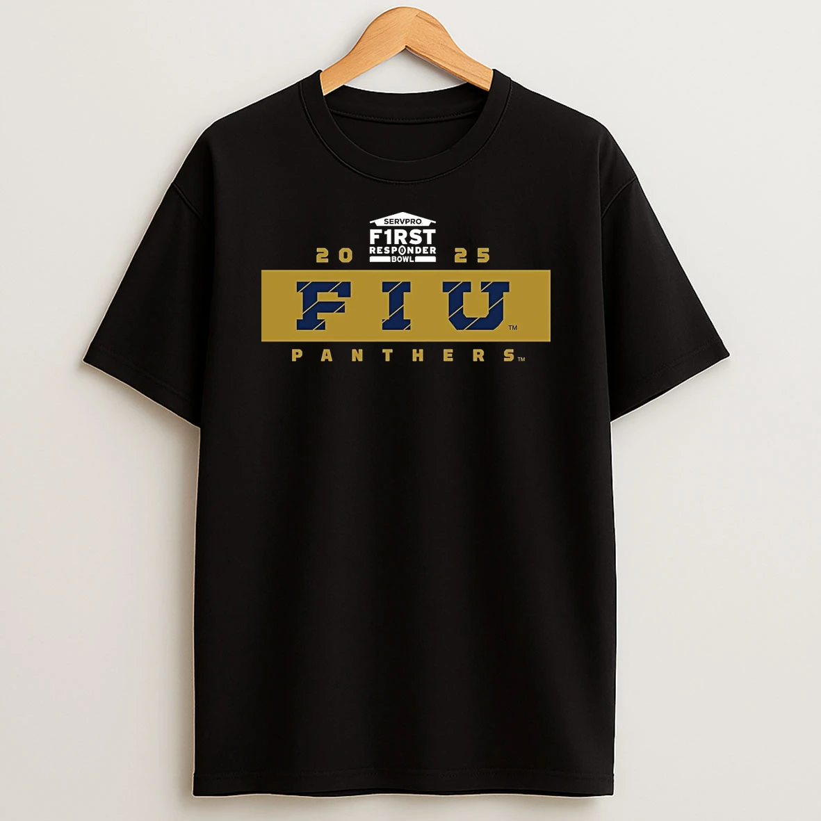 Florida International Panthers 2025 First Responder Bowl T Shirt