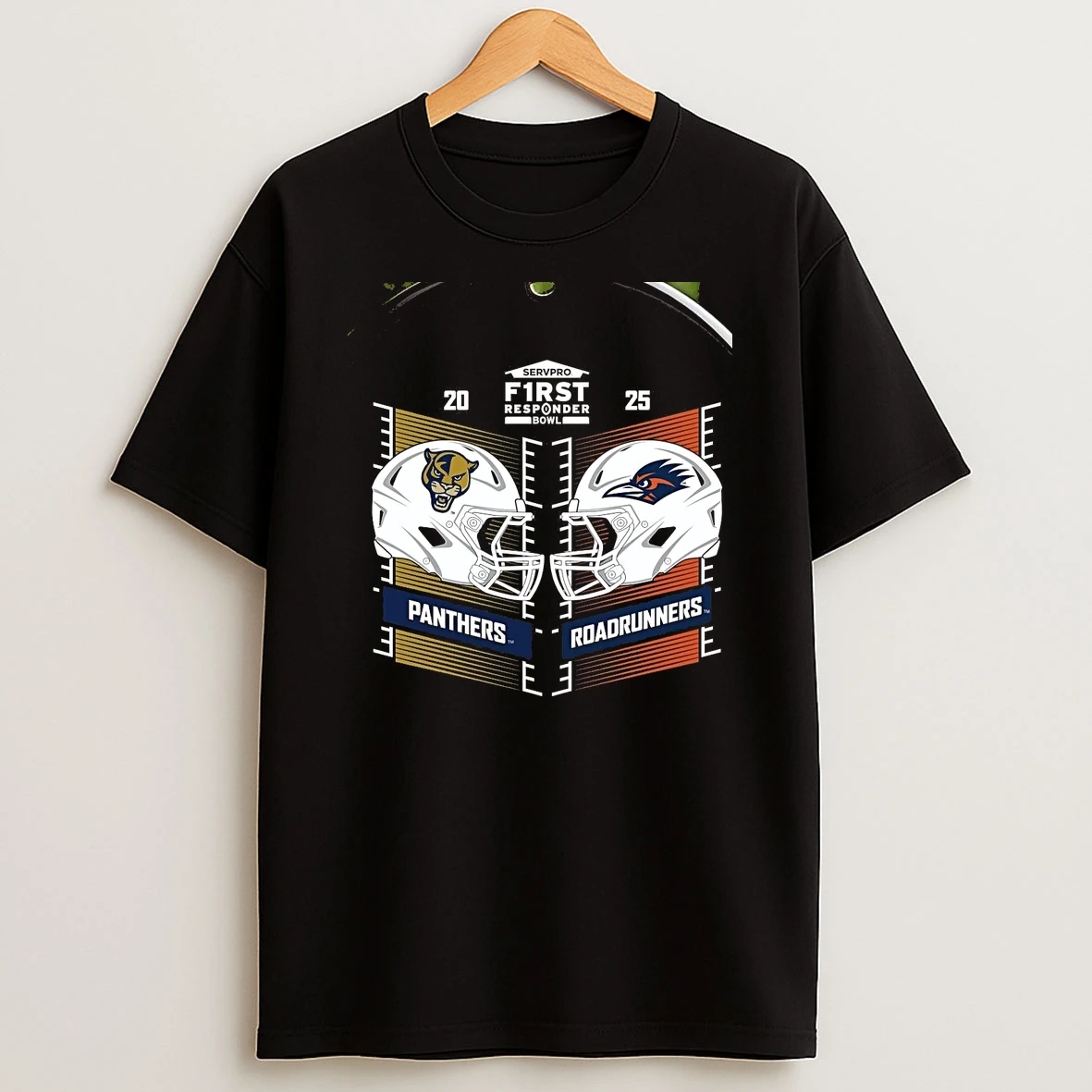 Florida International Panthers Vs Utsa Roadrunners 2025 First Responder Bowl Head To Head Chriast T Shirt