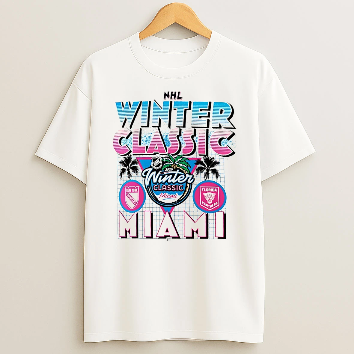 Florida Panthers Vs New York Rangers 2026 Nhl Winter Classic Circle Tshirt Hoodie