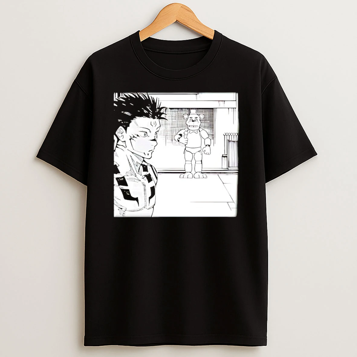 Fnaf Jjk Anime Comic T Shirt