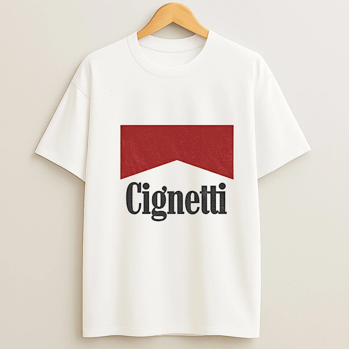 Football Coach Curt Cignetti Retro Red Box T Shirt