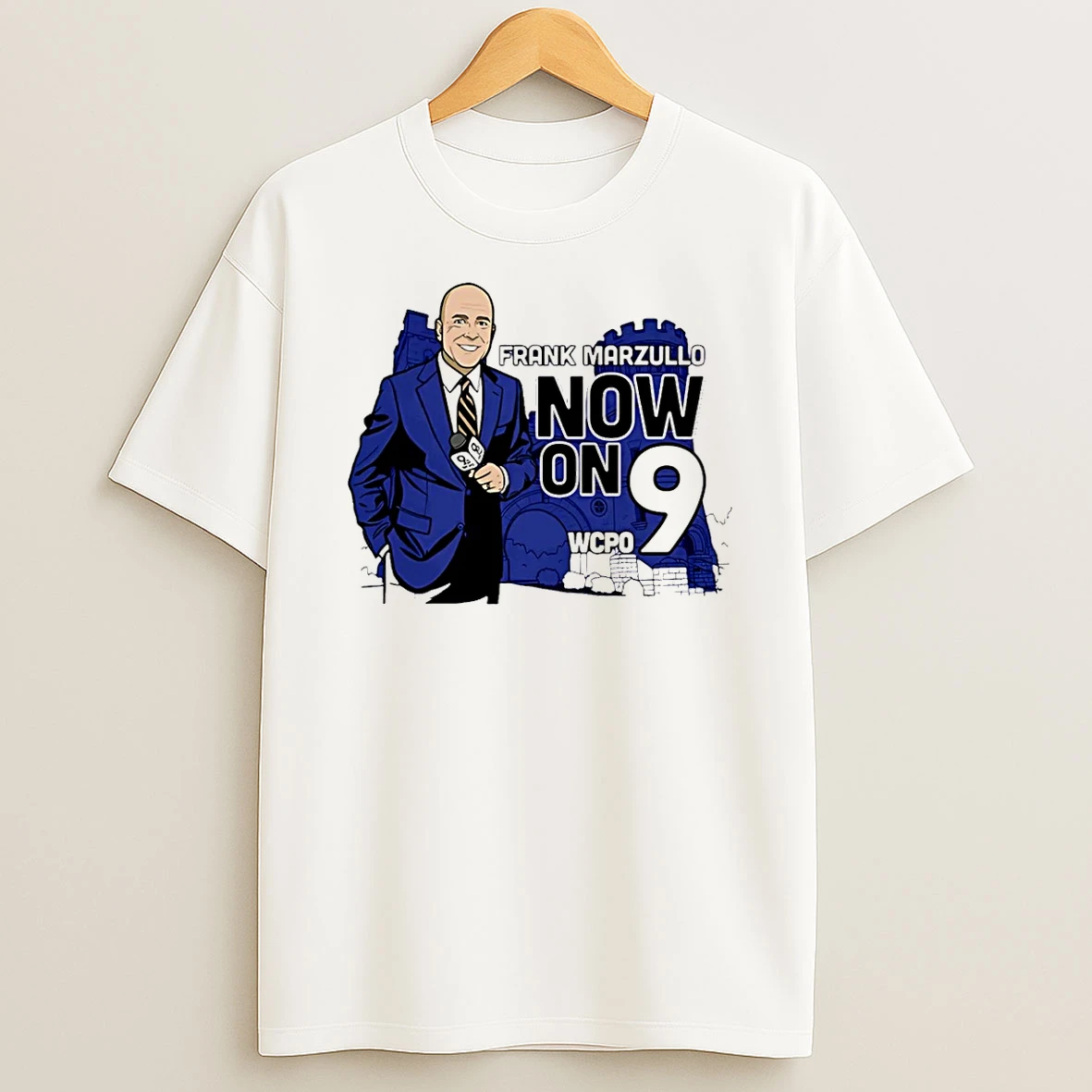 Frank Marzullo Now On 9 Wcpo Cincinnati T Shirt