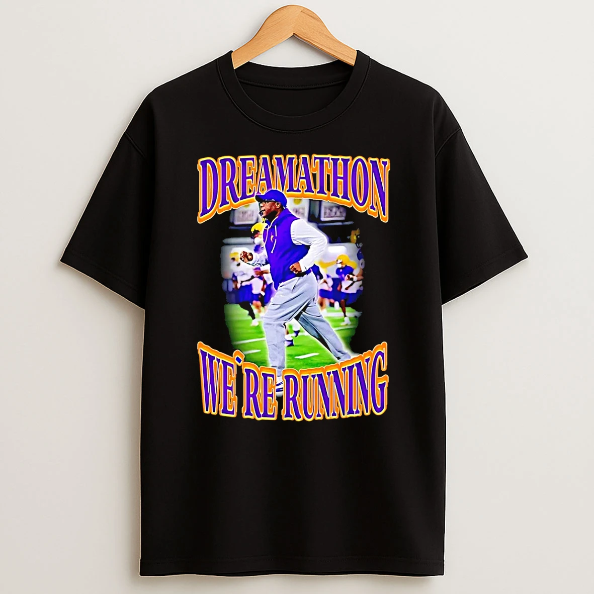 Frank Wilson Bayou Lsu Tigers Coach Were Running T Shirt