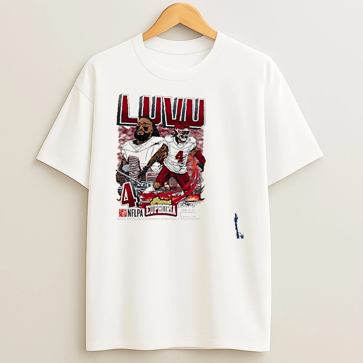 Frankie Luvu Washington Commanders Nflpa Player T Shirt