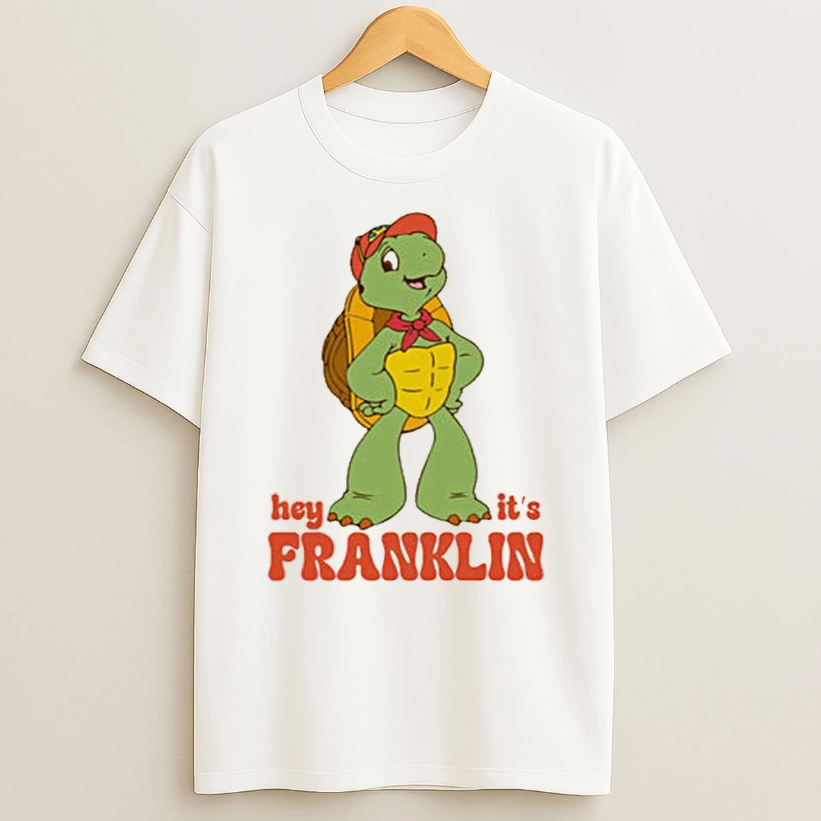 Franklin Hey Its The Turtle T Shirt
