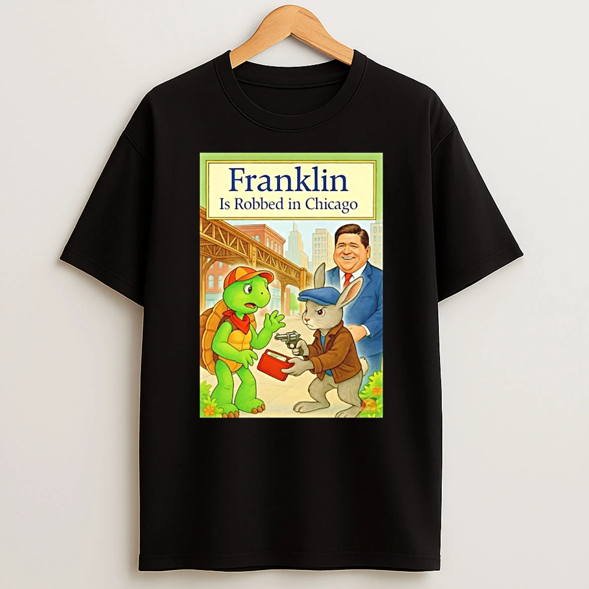 Franklin Is Robbed In Chicago T Shirt