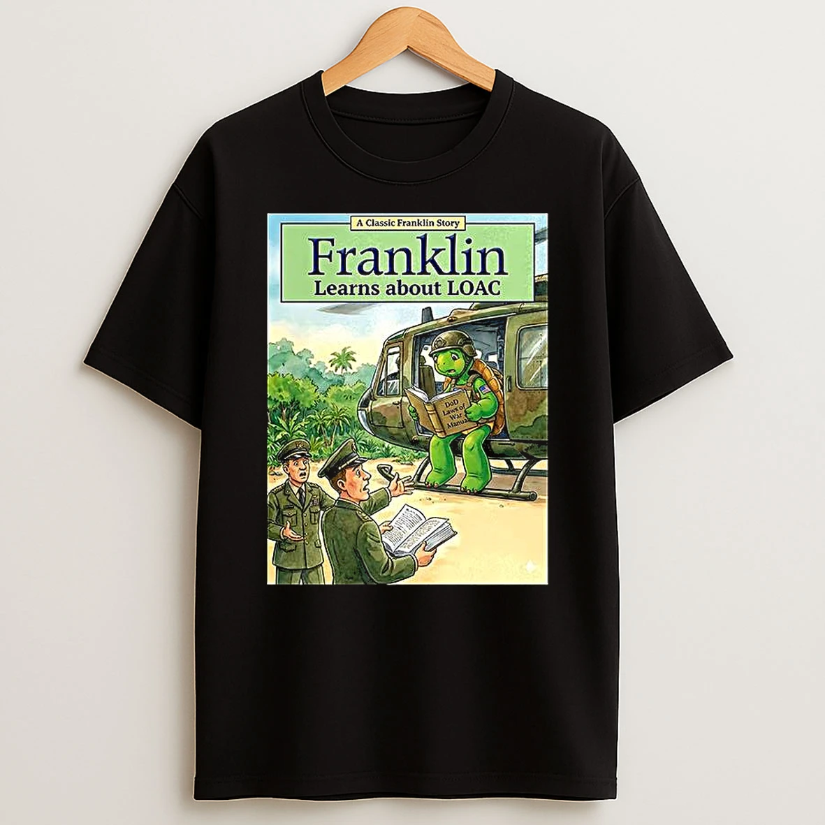 Franklin Learns About Loac T Shirt