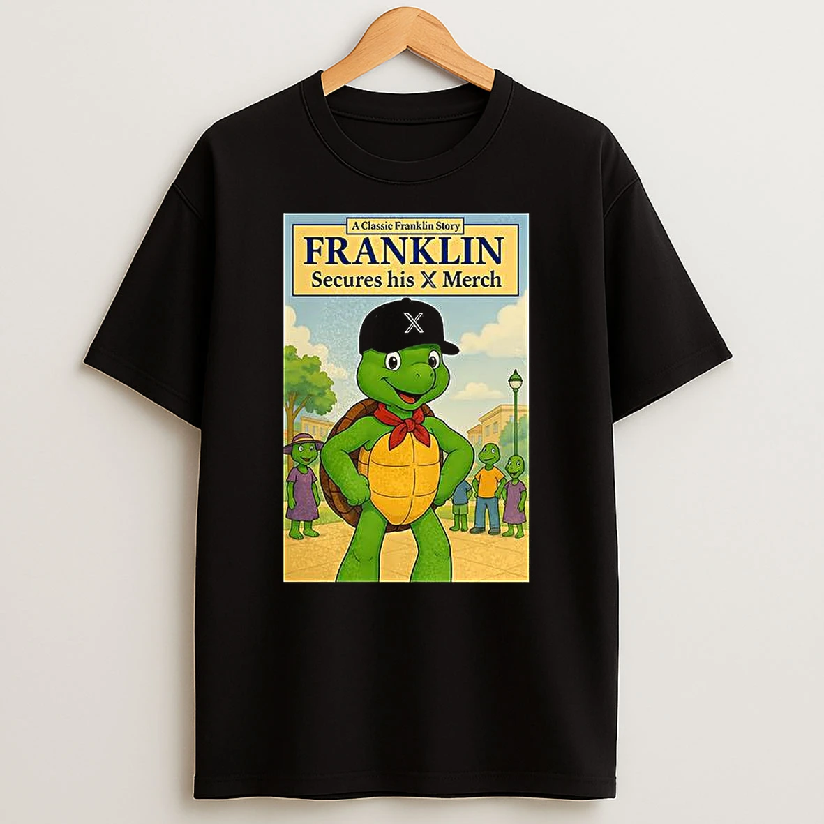 Franklin Secures His X Merch T Shirt