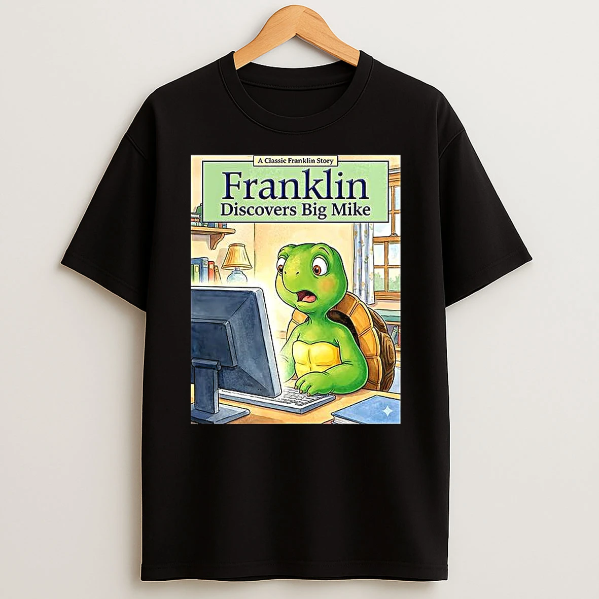 Franklin Turtle Discovers Big Mike T Shirt