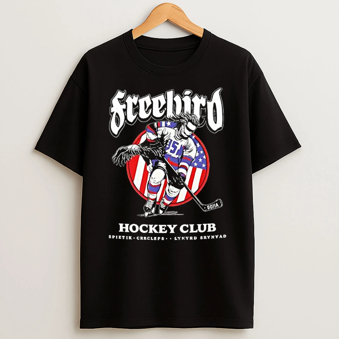 Freebird Hockey Club Lynyrd Skynyrd T Shirt