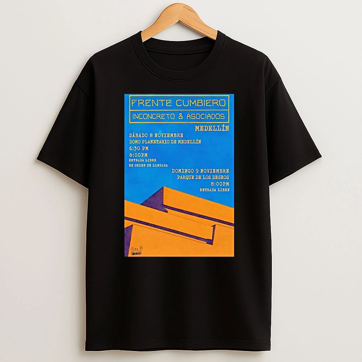 Frente Cumbiero Nov 9 2025 Entrada Libre T Shirt