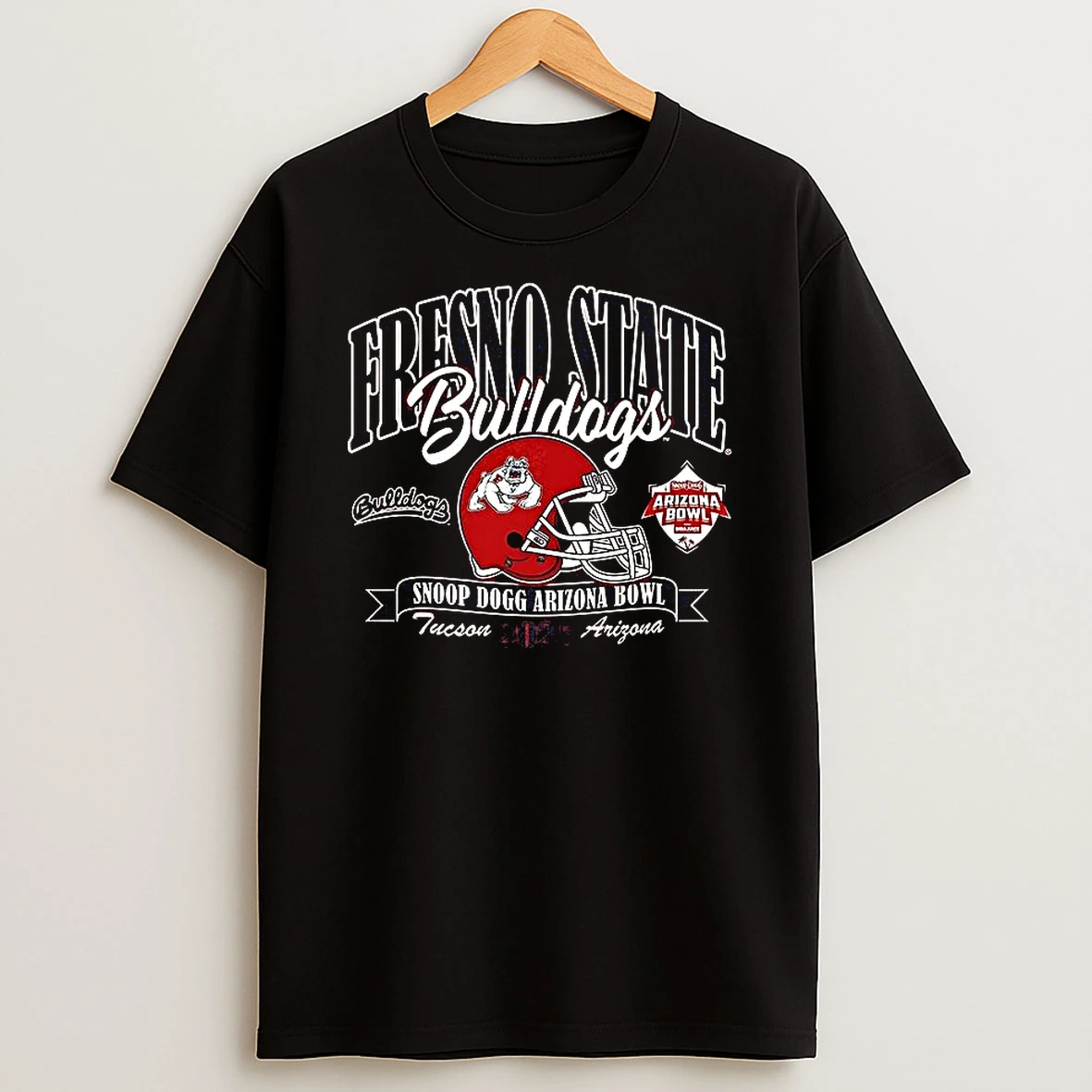 Fresno State Bulldogs 2025 Arizona Bowl Bound T Shirt