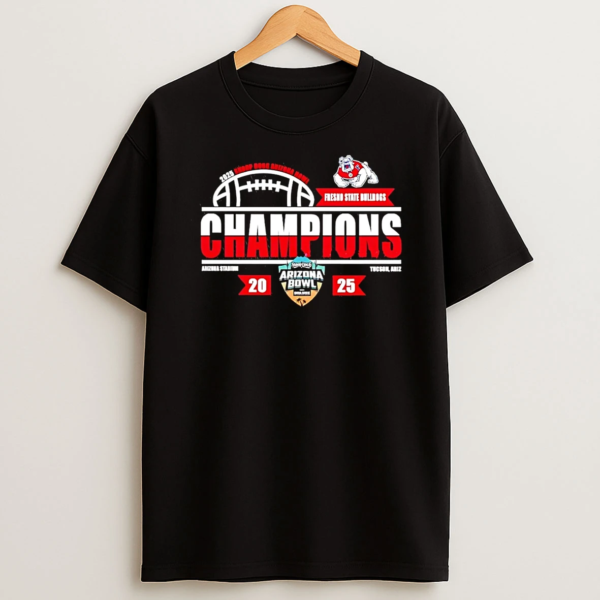 Fresno State Bulldogs Football Snoop Dogg Arizona Bowl Champions 2025 Classic T Shirt