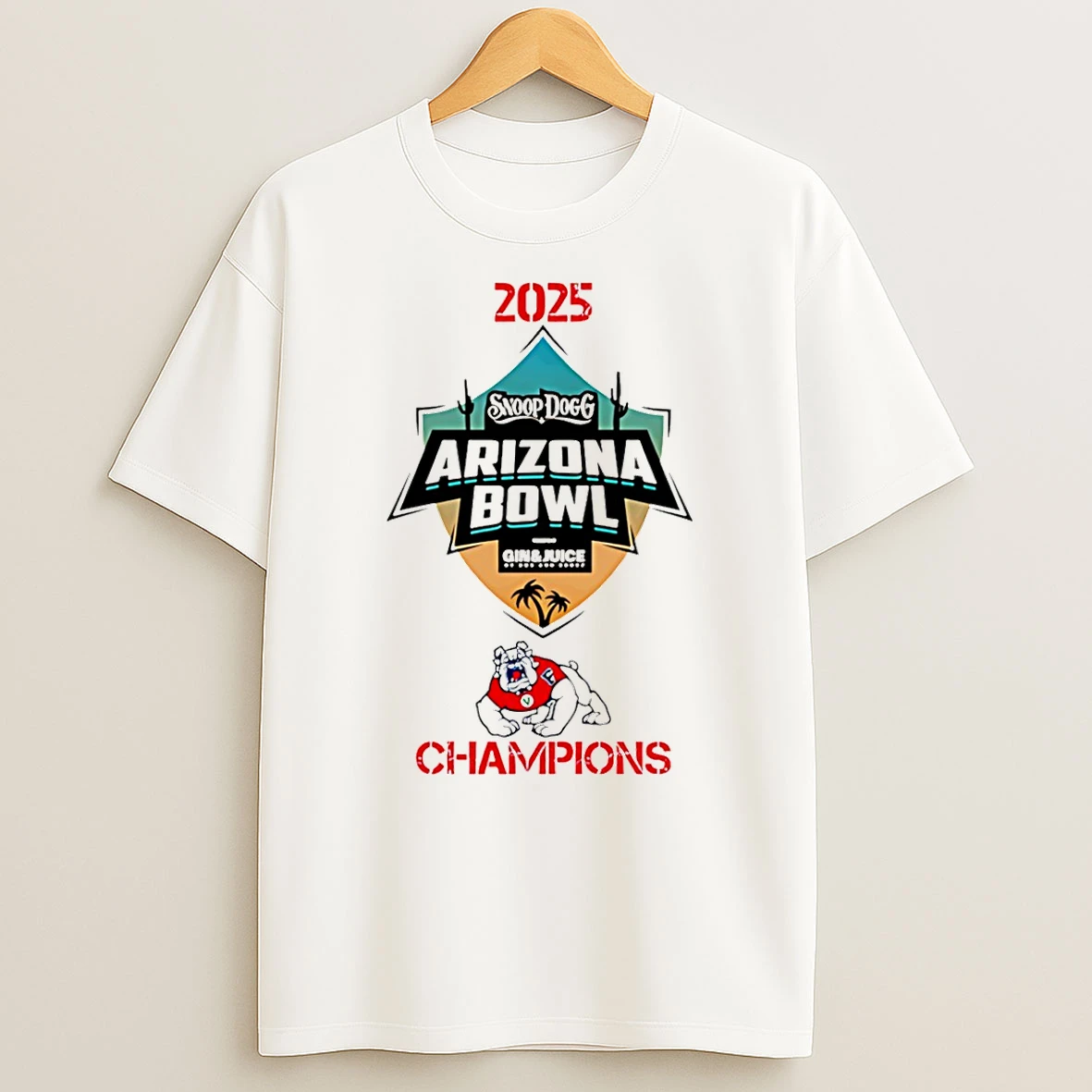 Fresno State Football 2025 Arizona Bowl Champions Classic T Shirt