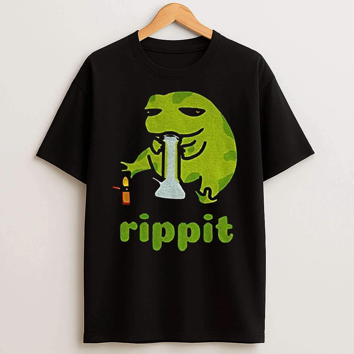 Frog Bong Rip Stoner Rippit T Shirt