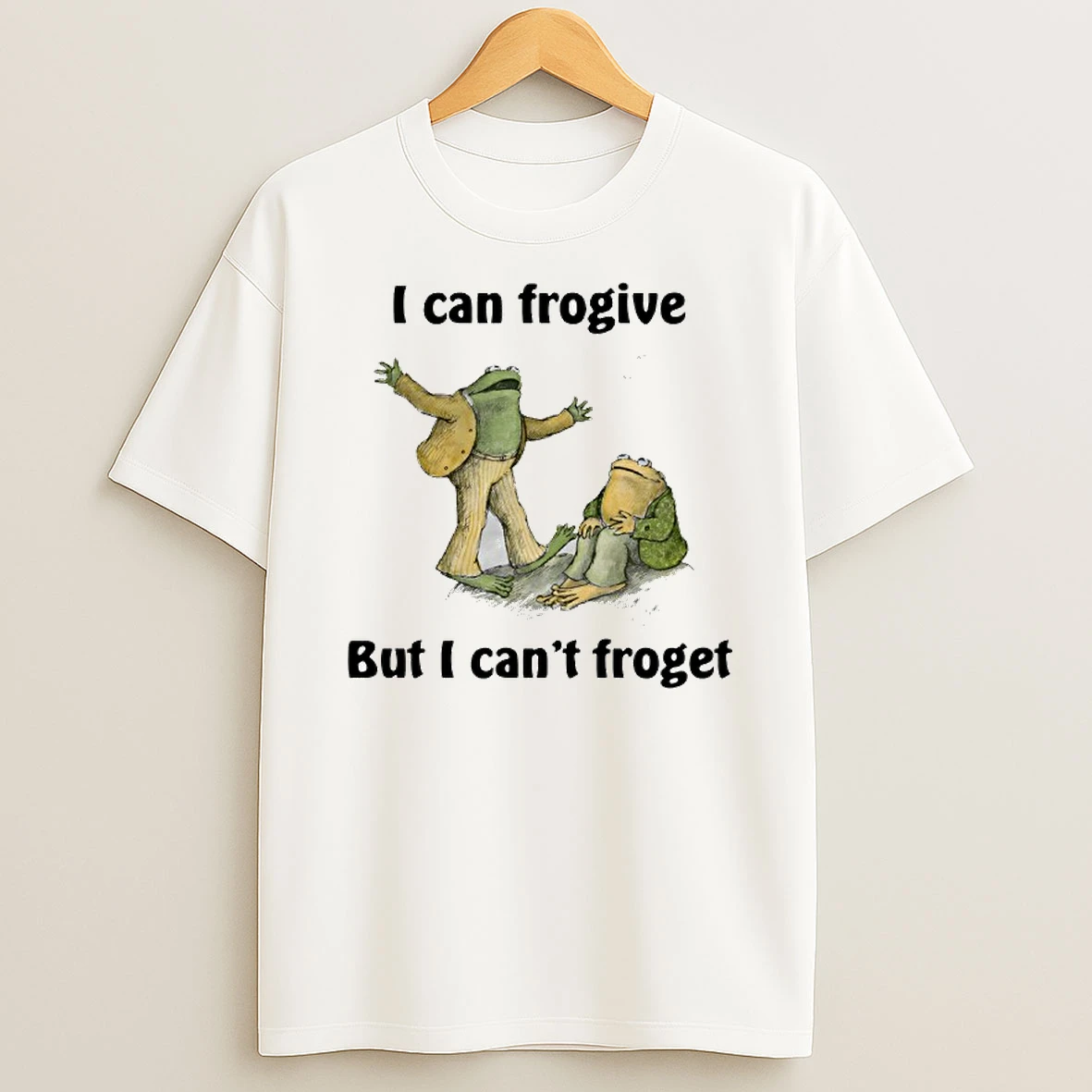 Frog I Can Forgive But I Cant Forget Funny T Shirt