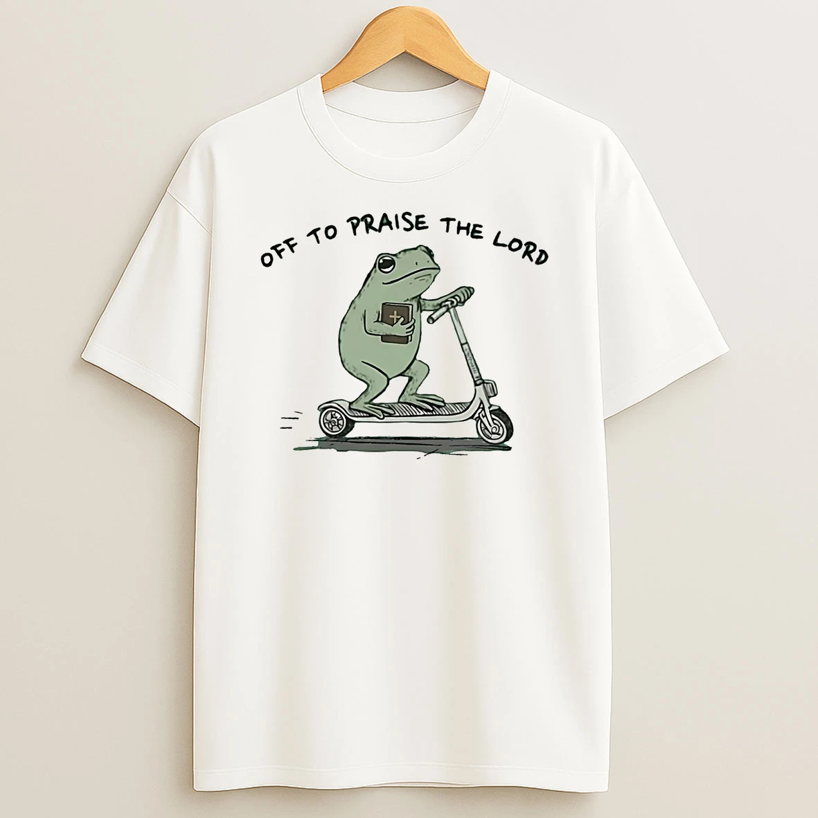 Frog Off To Praise The Lord T Shirt