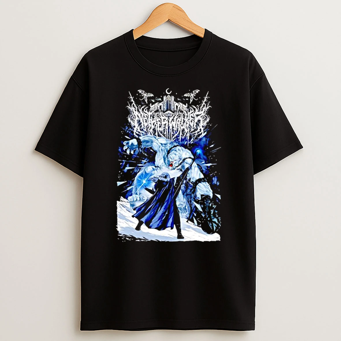 Frost Troll Album Netherwalker Deathcore Band T Shirt