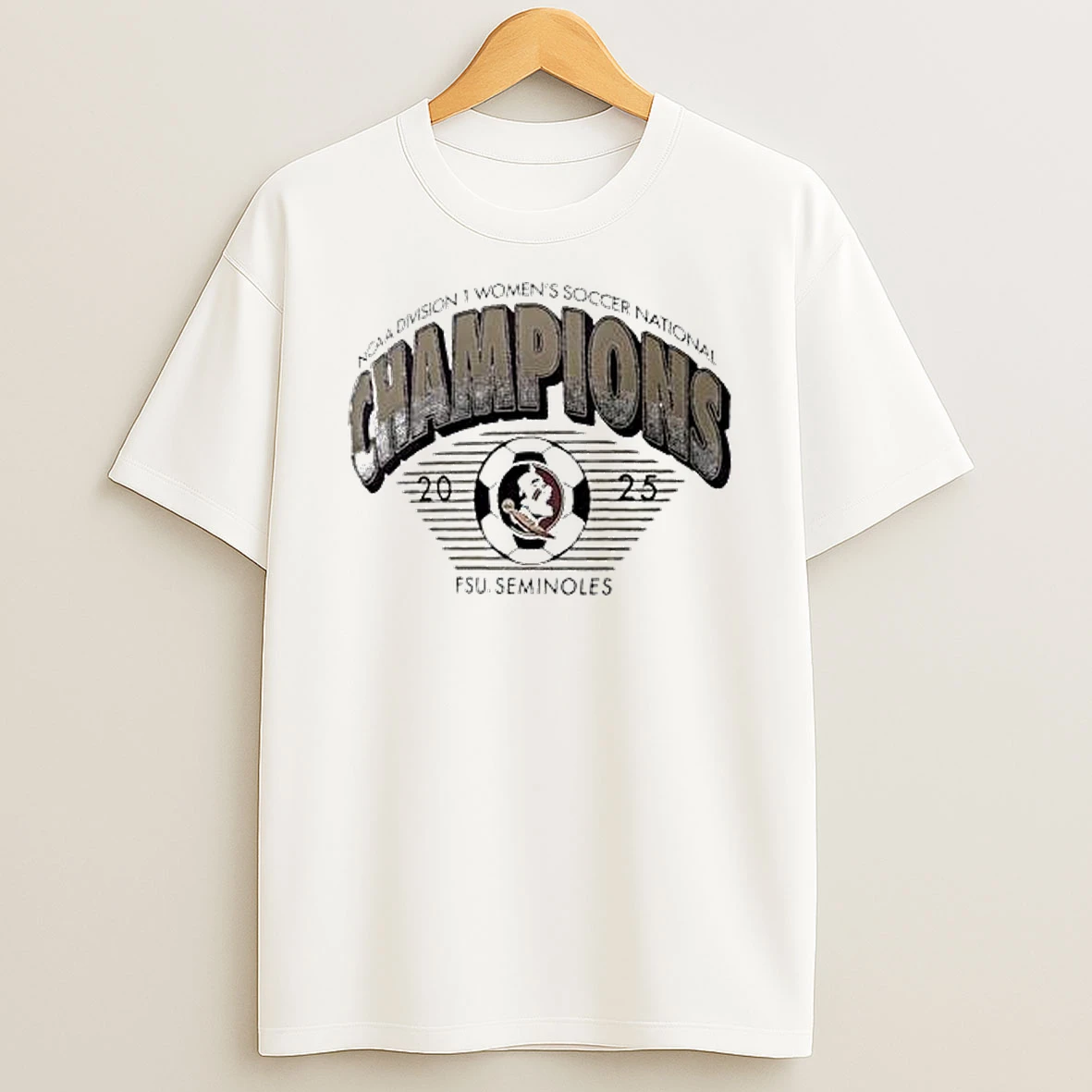 Fsu Seminoles Ncaa Division I Womens Soccer National Champions 2025 T Shirt