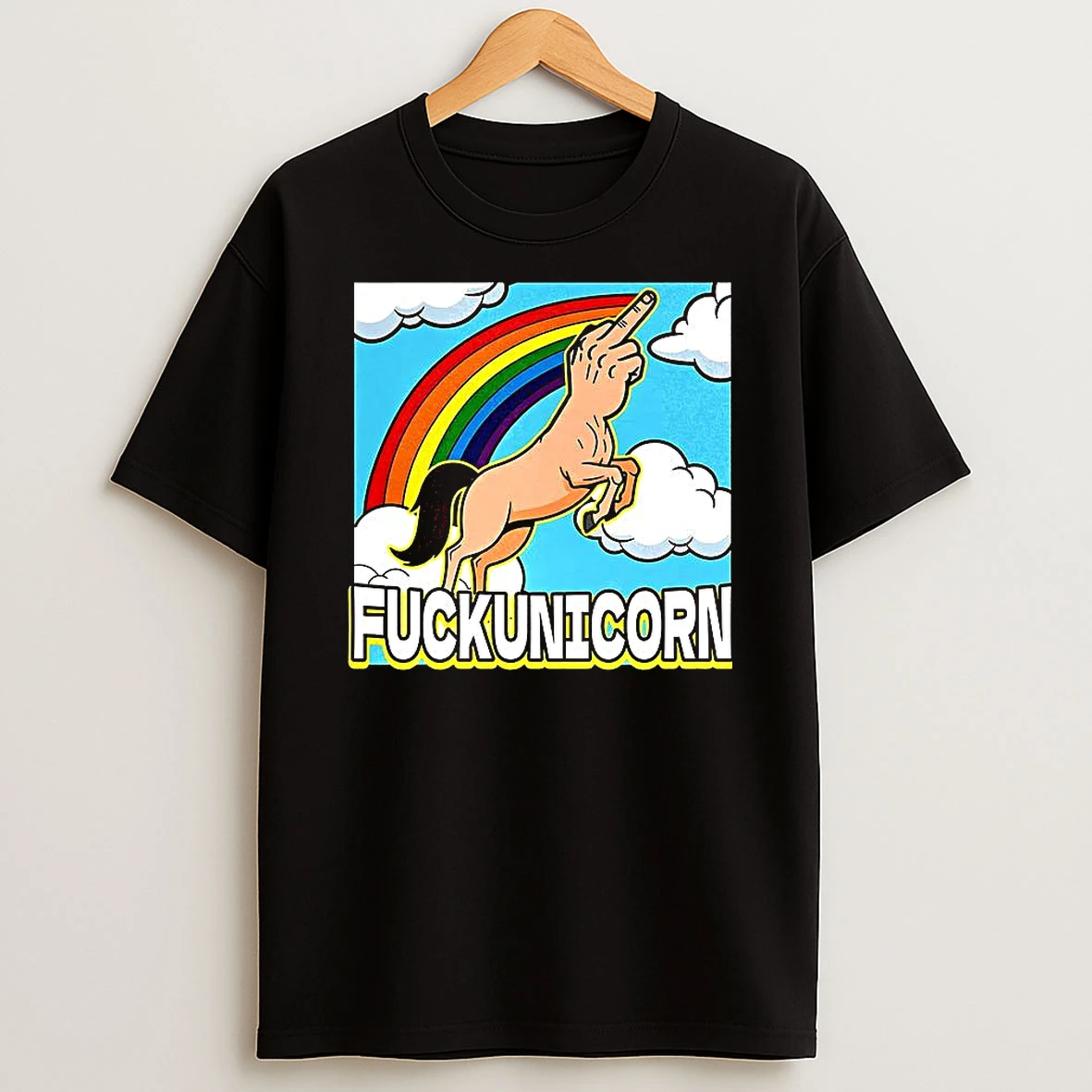 Fuckunicorn Rainbow Meme T Shirt