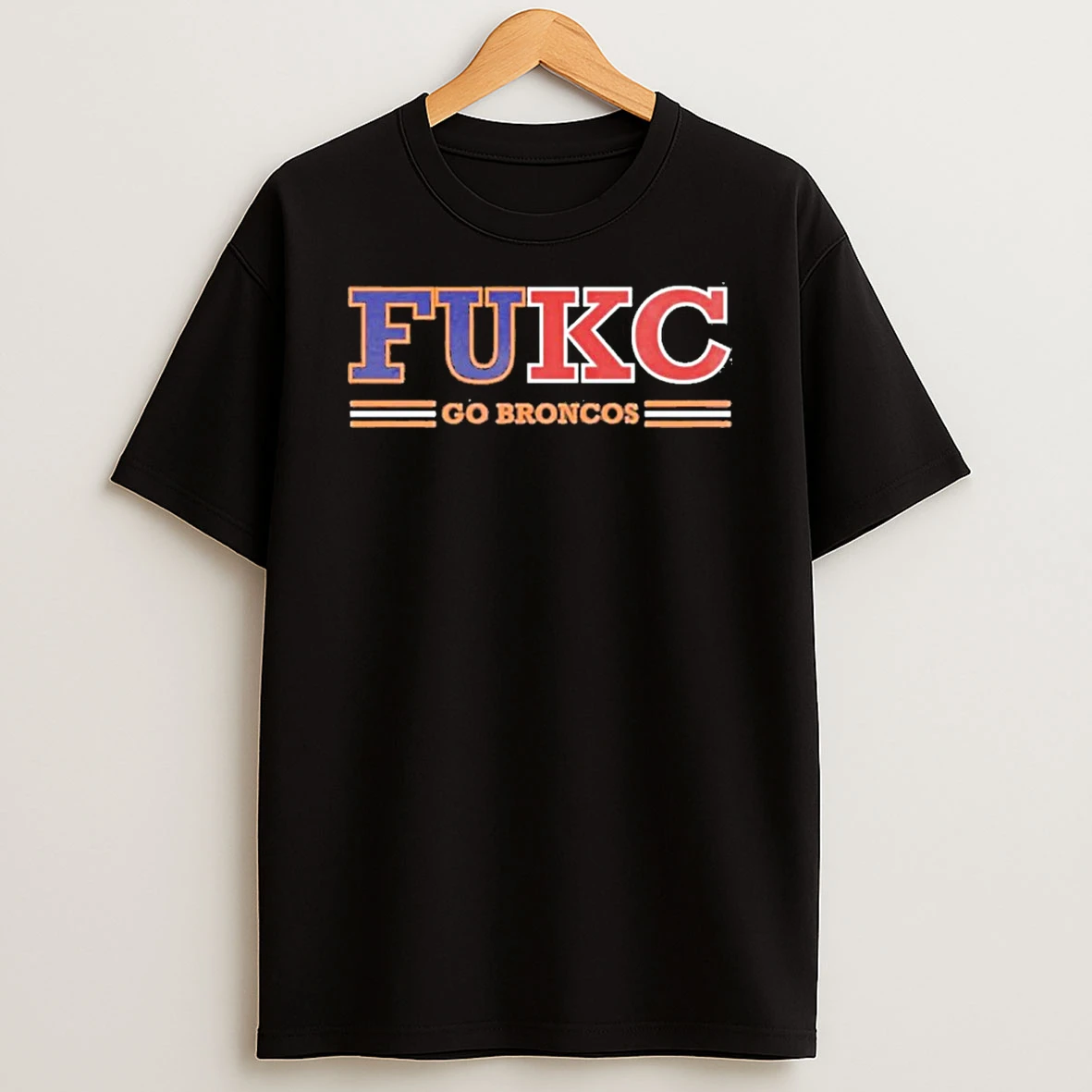 Fukc Go Broncos Logo T Shirt