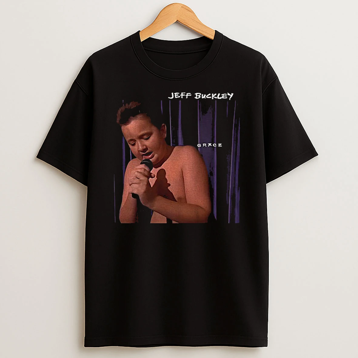 Funny Gibby Jeff Buckley Grace Photo T Shirt