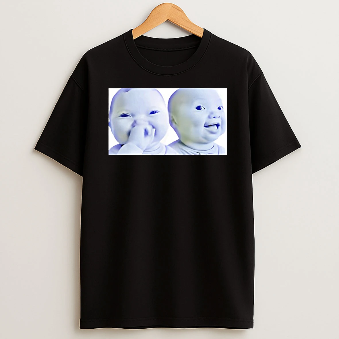 Funny Niche Baby Gen Z Meme Ai Viral Giggling Ai Laughing T Shirt