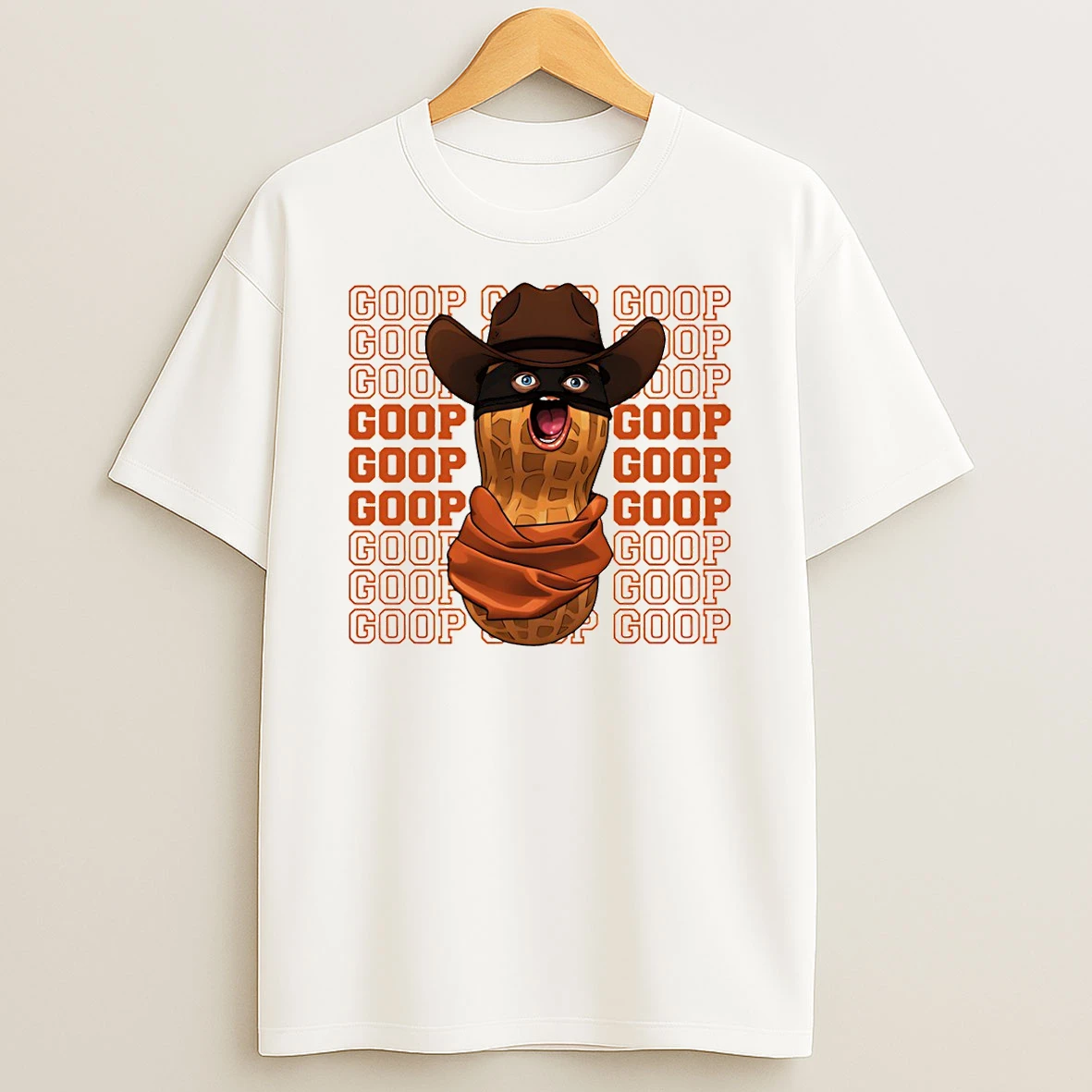 Funny The Burnt Peanut Goop Bungulator Goop Repeat T Shirt