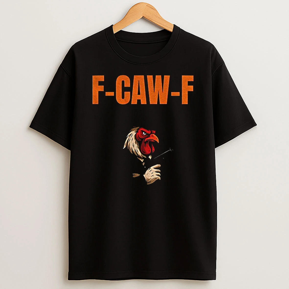 Funny Rooster Meme F Caw F Animal T Shirt