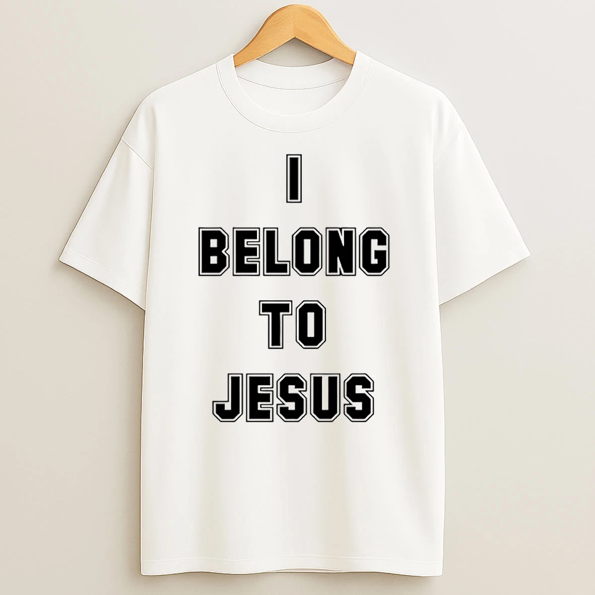 Gabriel Jesus I Belong To Jesus Circle T Shirt