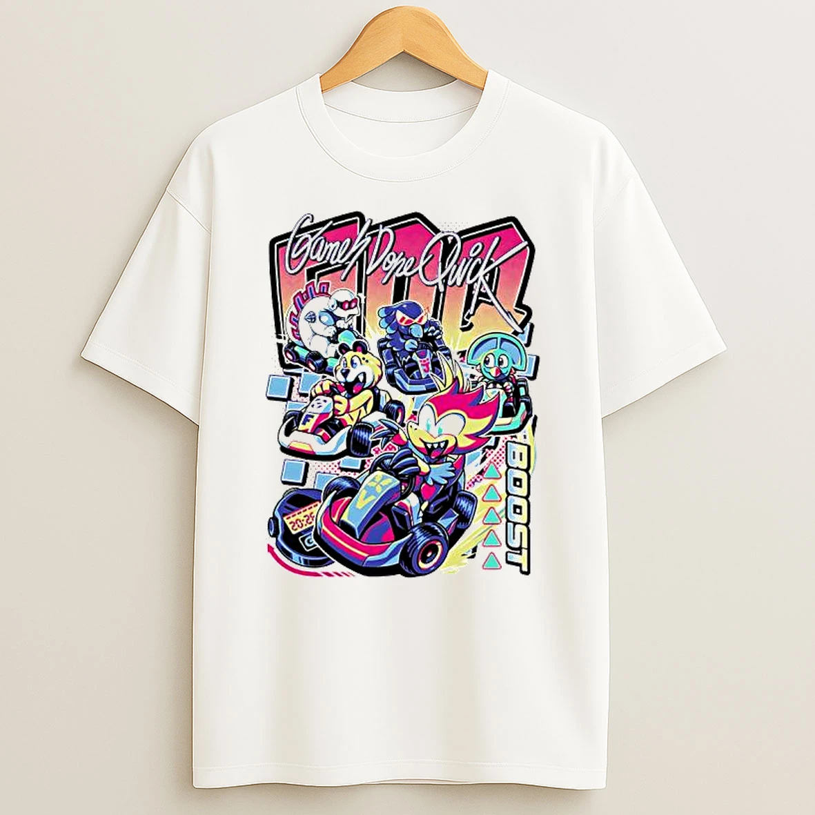Games Done Quick Gdq Marathon Luck Nina Matsumoto For Fangamer T Shirt
