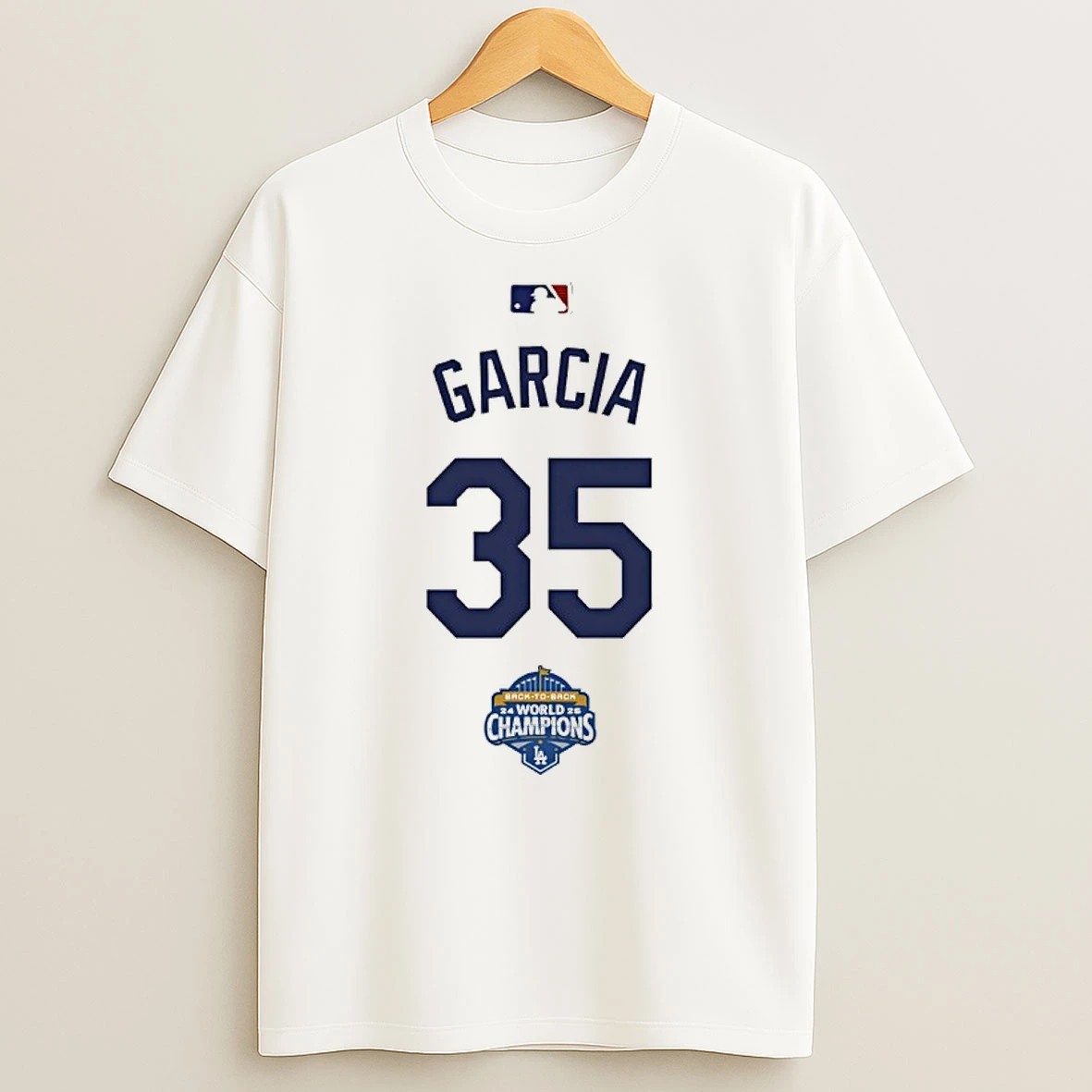 Garcia 35 Back To Back Champs World Champions T Shirt
